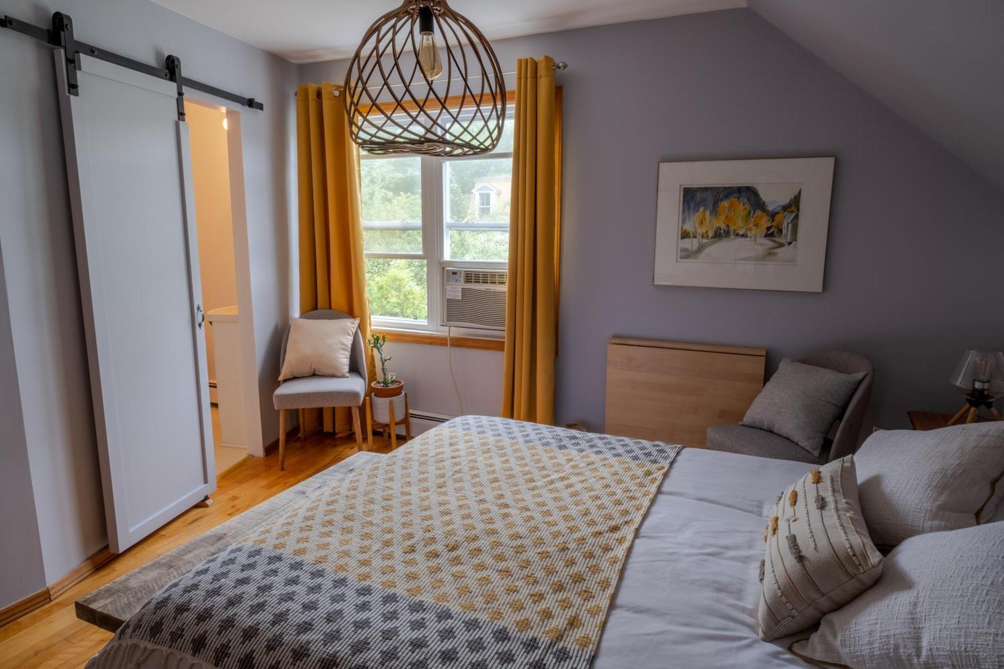 Bed and Breakfast Au Coq Du Bonheur Magog Exterior foto